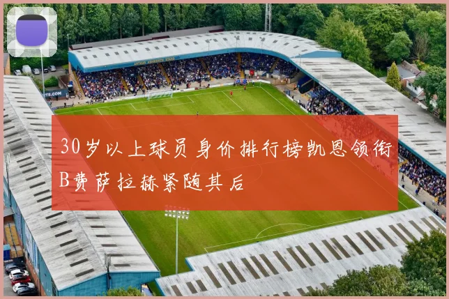 30岁以上球员身价排行榜凯恩领衔B费萨拉赫紧随其后